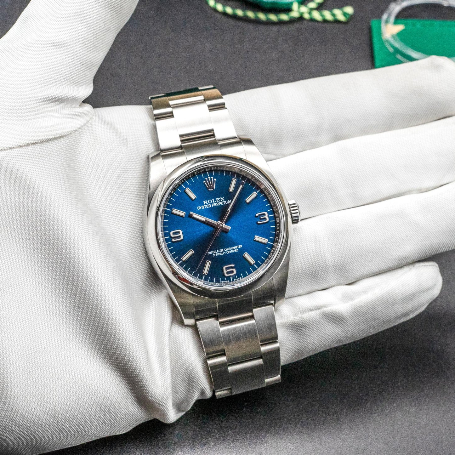 Rolex Oyster Perpetual 36 116000 Blue Dia