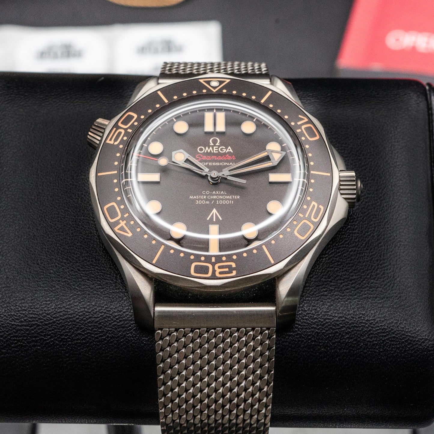 Omega Seamaster 007 No Time To Die 210.90.42.20.01.001 42mm Titanium Box Papers 2022