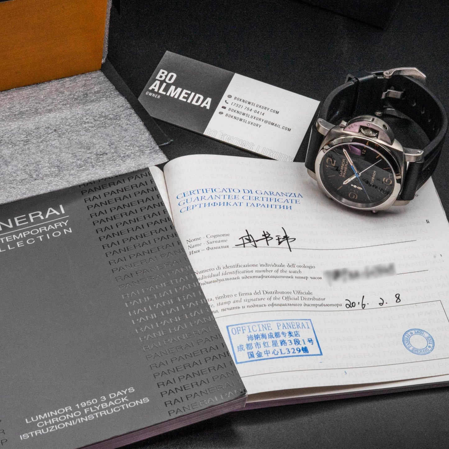 Panerai Luminor 1950 Chrono Flyback PAM00524 44mm 