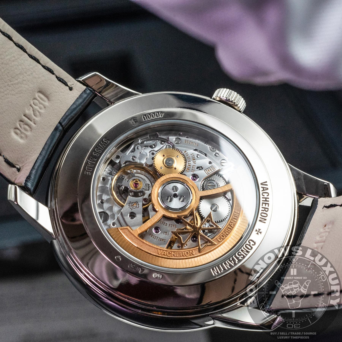 Vacheron Constantin Patrimony Retrograde 4000U/000G-B112 42.5mm White Gold Box Papers