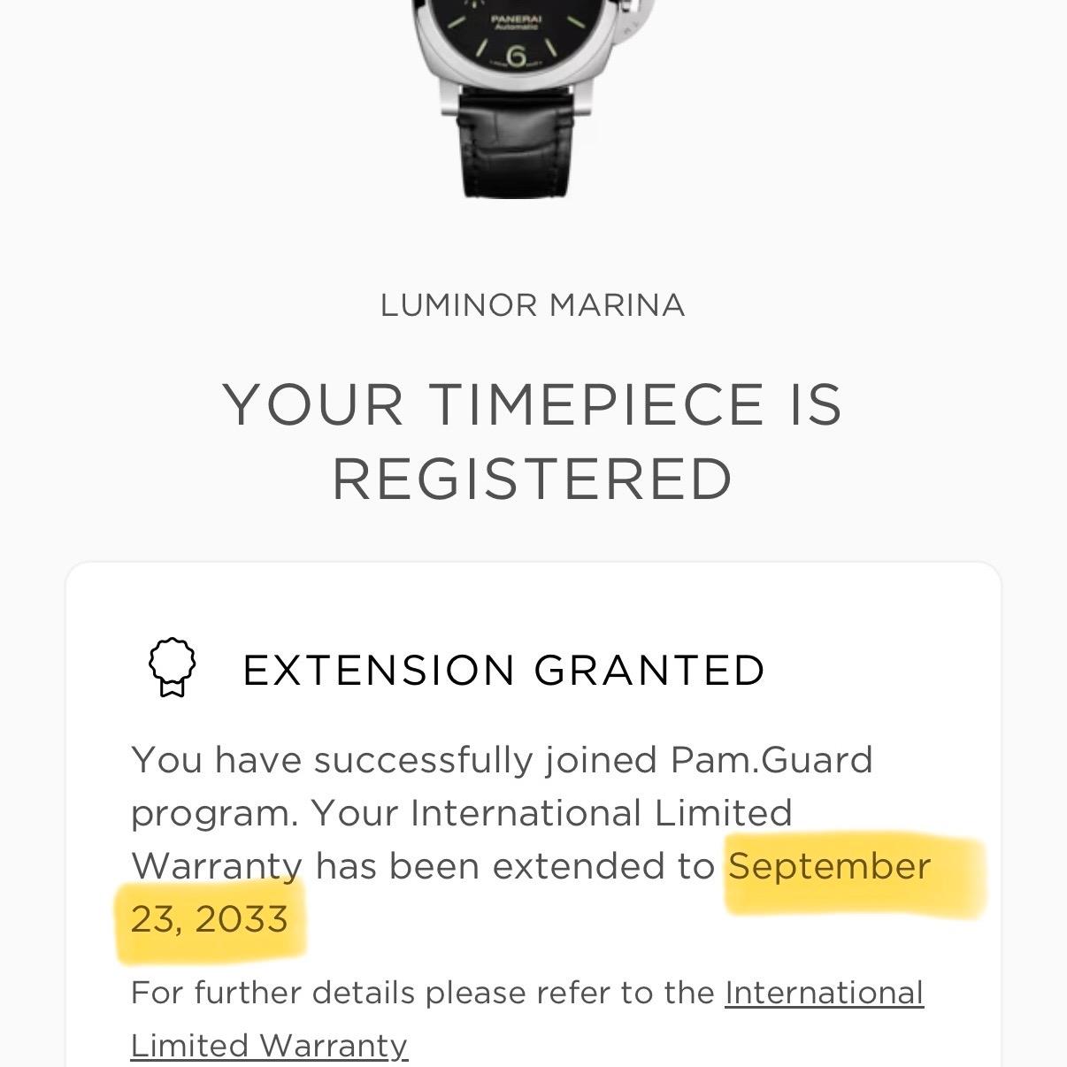 Panerai Luminor Marina PAM01372 40mm Steel Black Dial Box Papers 2025