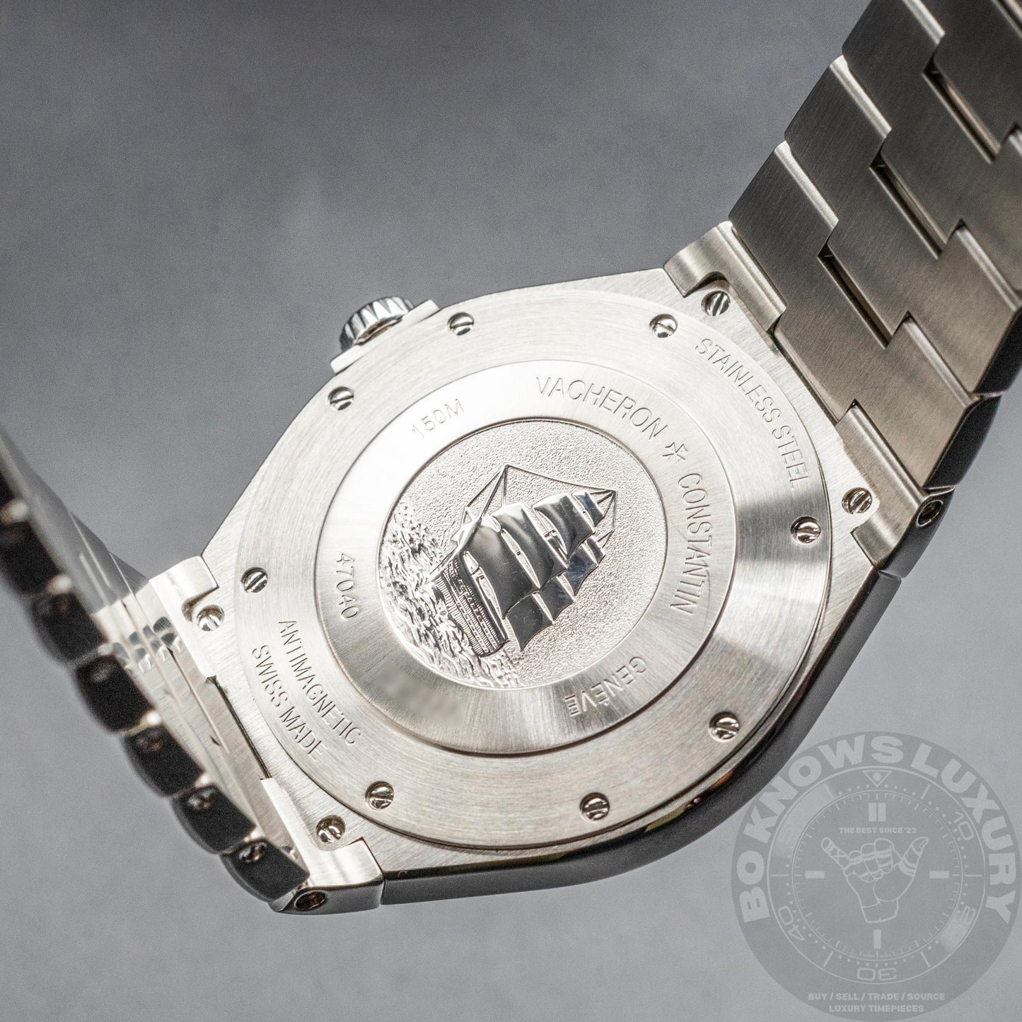 Vacheron Constantin Overseas 47040 B01A-9093 42mm Steel Silver Dial 2015