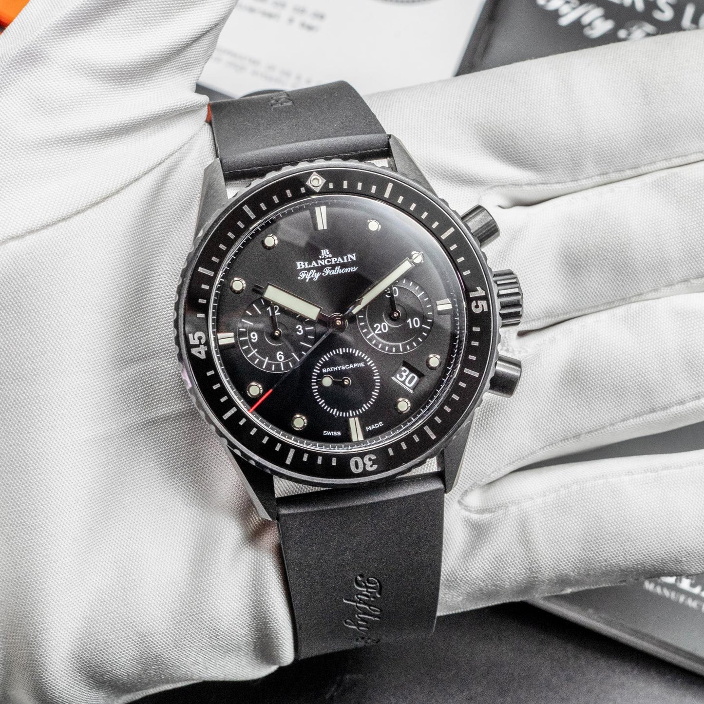 Blancpain Fifty Fathoms Bathyscaphe Chrono Flyback 5200-0130-NABA Ceramic 2023