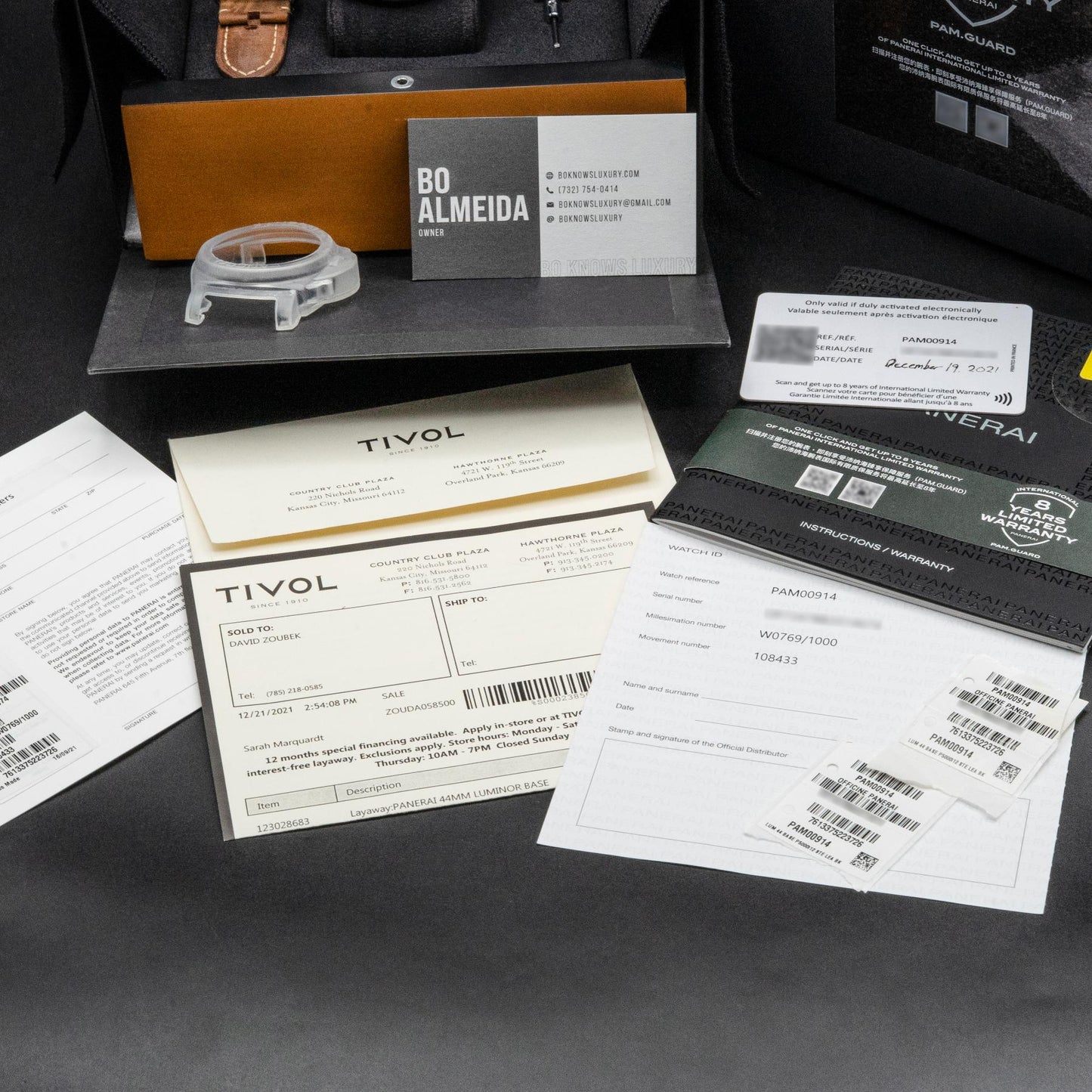 Panerai Luminor 8 Giorni PAM00914 44mm