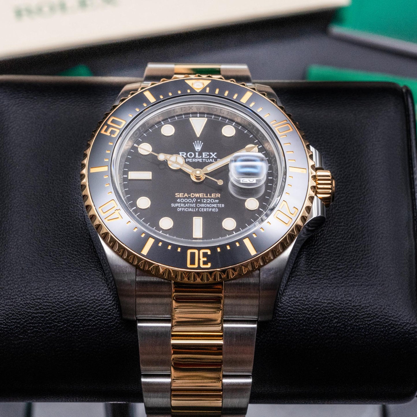 Rolex Sea-Dweller 126603 43mm Two-Tone Yellow Gold Black Dial Box Papers 2021