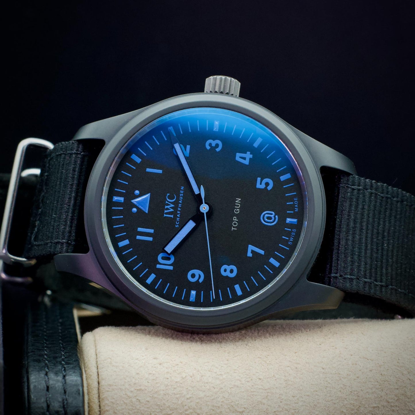 IWC Pilot Top Gun Watches@ Google Limited Edition IW326904 41mm Ceramic 2022