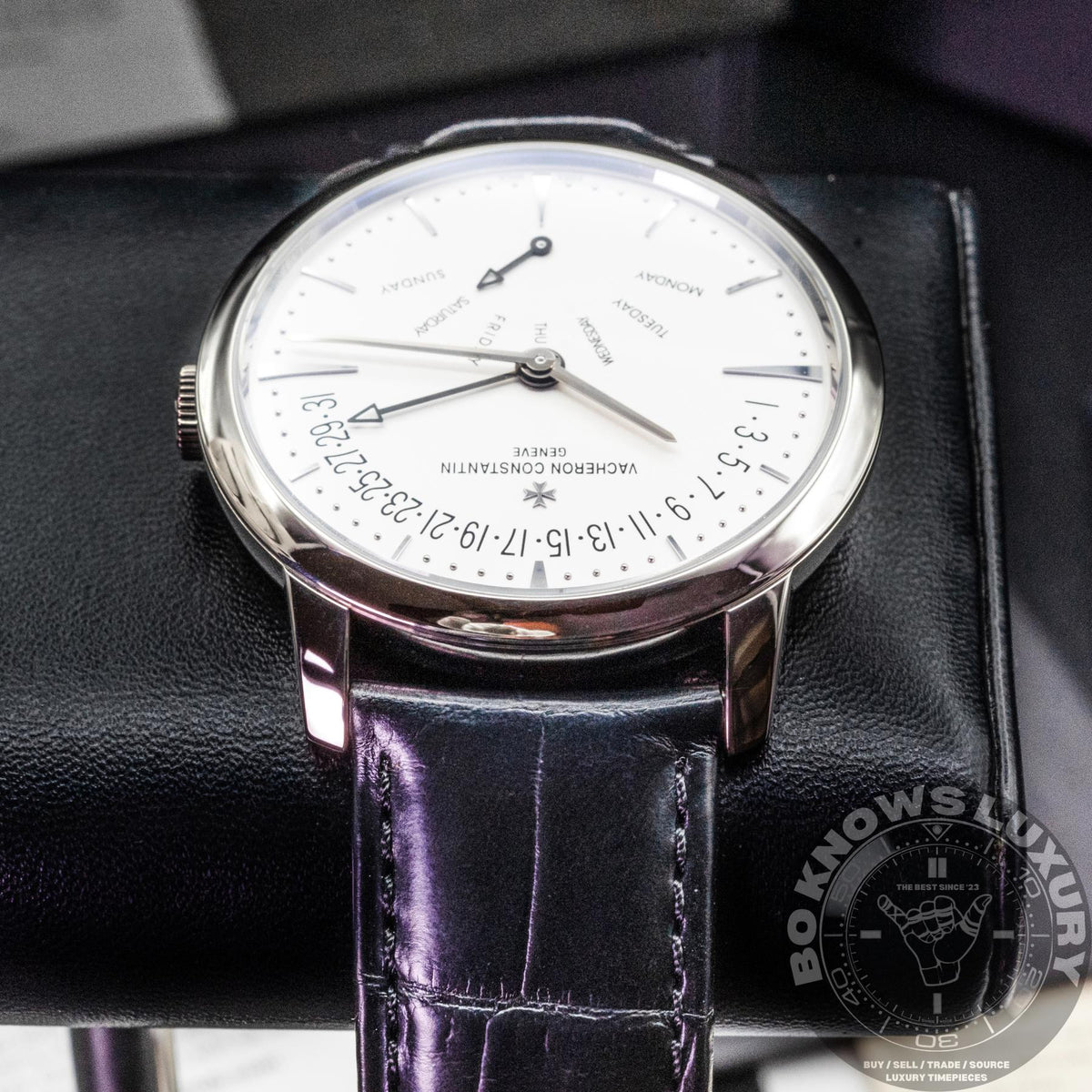 Vacheron Constantin Patrimony Retrograde 4000U/000G-B112 42.5mm White Gold Box Papers