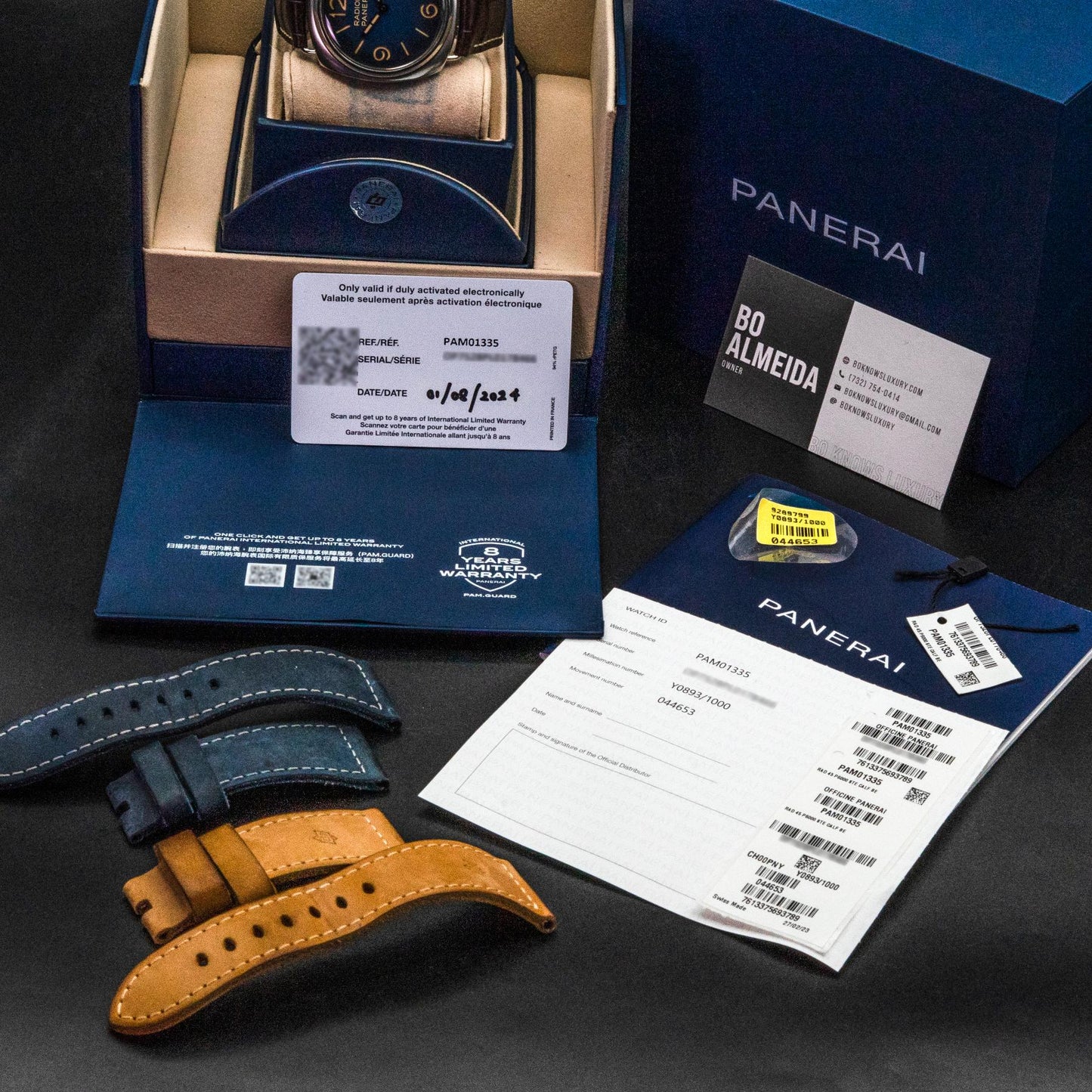 Panerai Radiomir Tre Giorni PAM01335