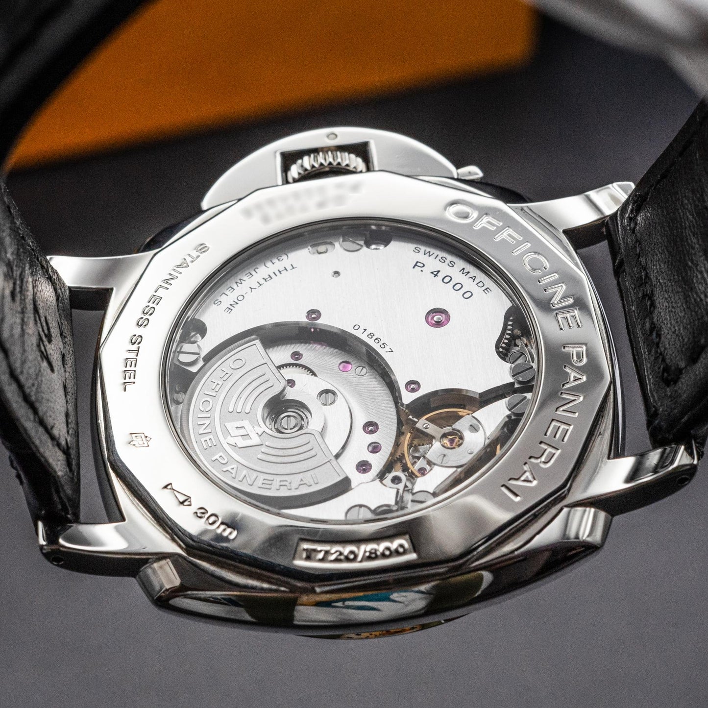 Panerai Luminor Due 3 Days Automatic PAM00674 45mm Black Dial Box Papers 2018