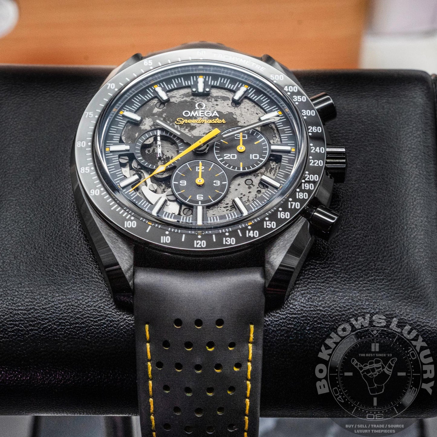 Omega Speedmaster Dark Side of Moon Apollo 8 44mm Ceramic Box Papers 2024