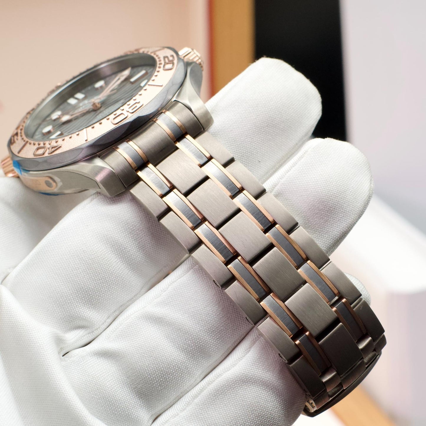 Omega Seamaster Diver 300M 25th Anniversary Limited Edition 42mm Titanium Box Papers
