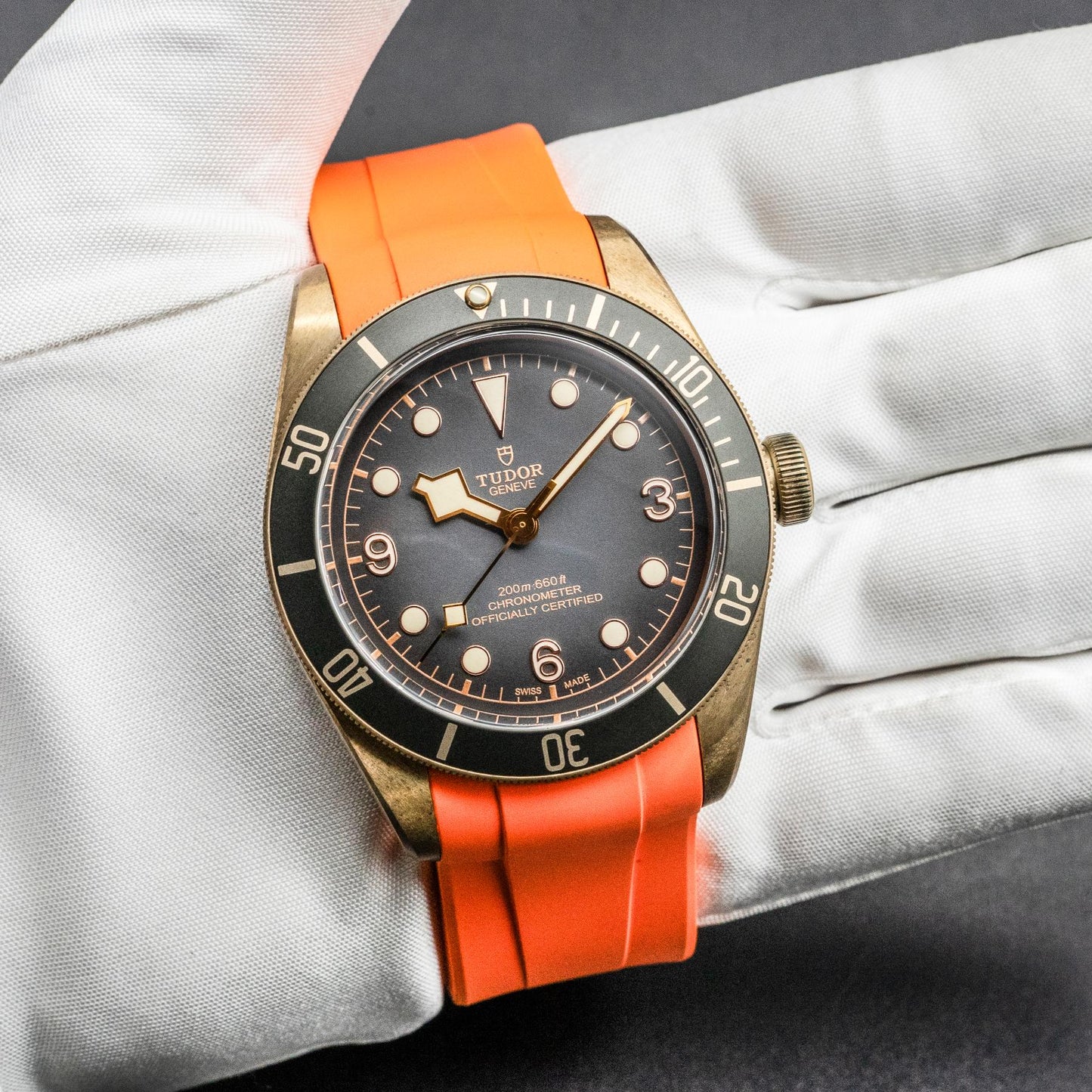 Tudor Black Bay Bronze M79250BA-0001 43mm Slate Grey Dial