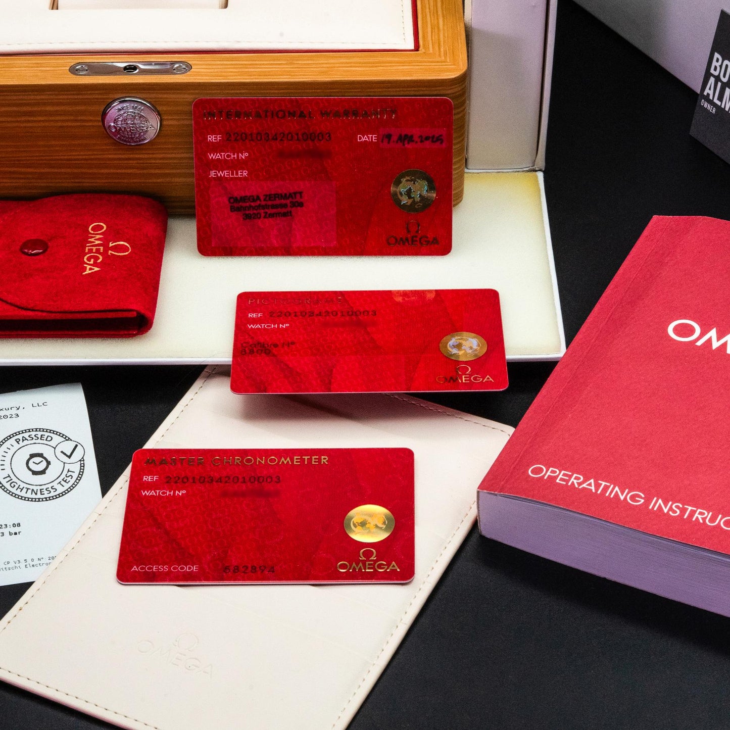 Omega Seamaster Aqua Terra 220.10.34.20.10.003 34mm Shell Pink Box Papers