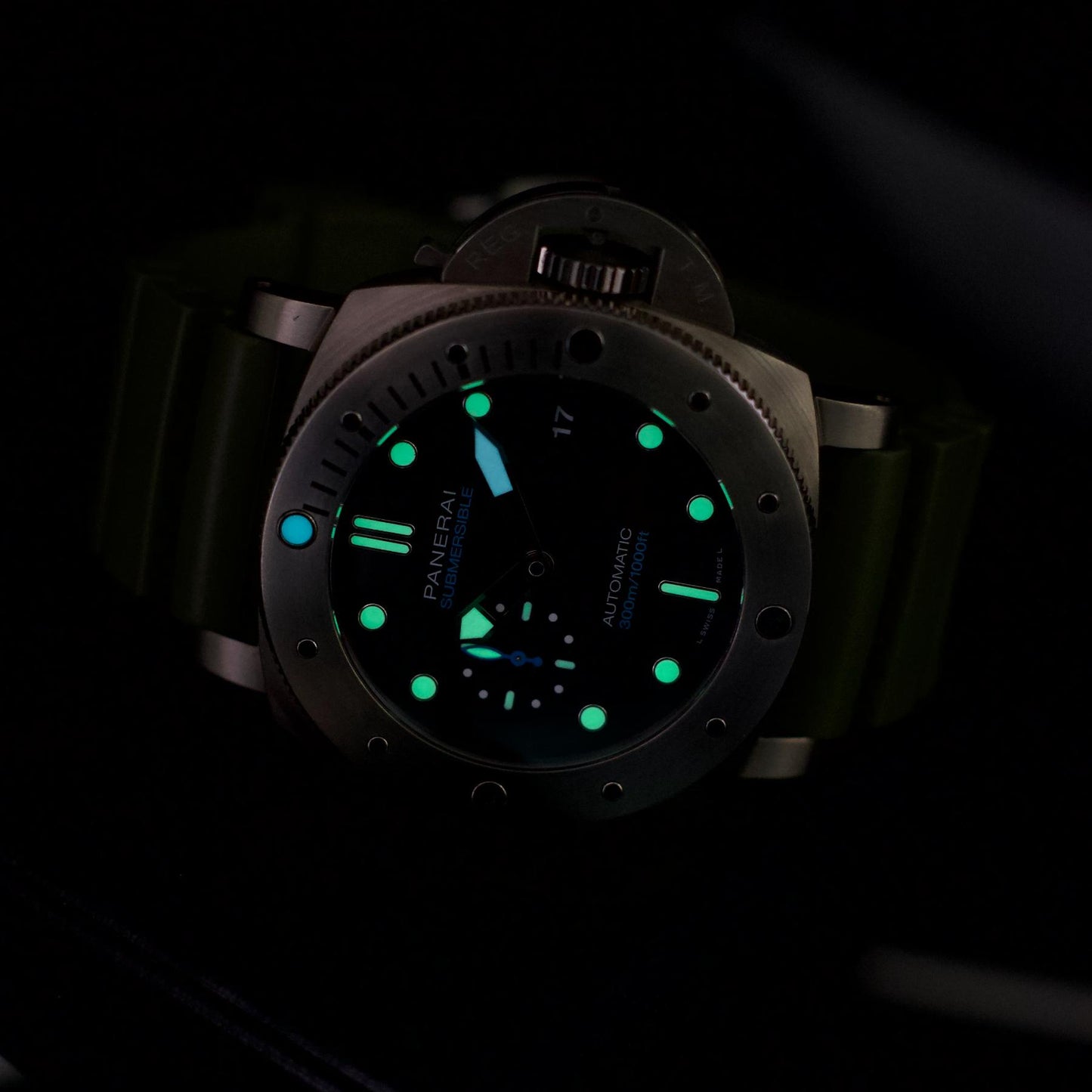 Panerai Luminor Submersible 1950 PAM01305 47mm Titanium Box Papers 2022