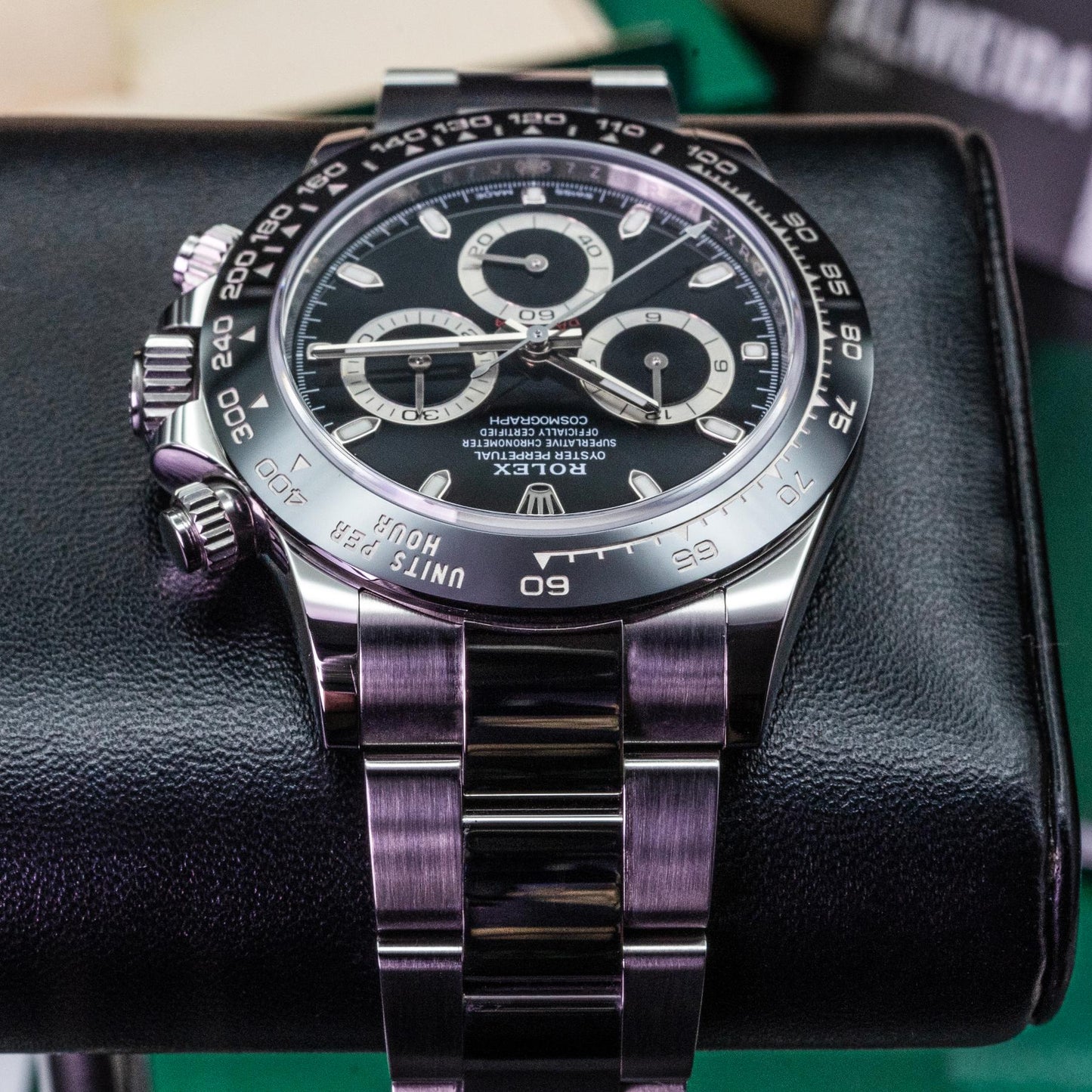 Rolex Daytona 116500LN 40mm Steel Black Dial Box Papers 2022