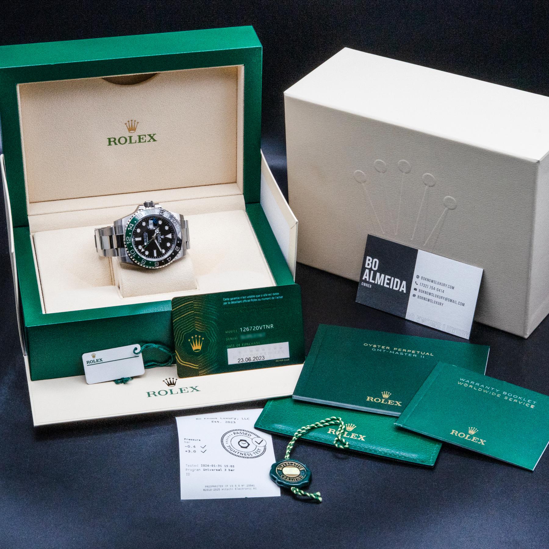 Rolex GMT-Master II 126720VTNR Sprite