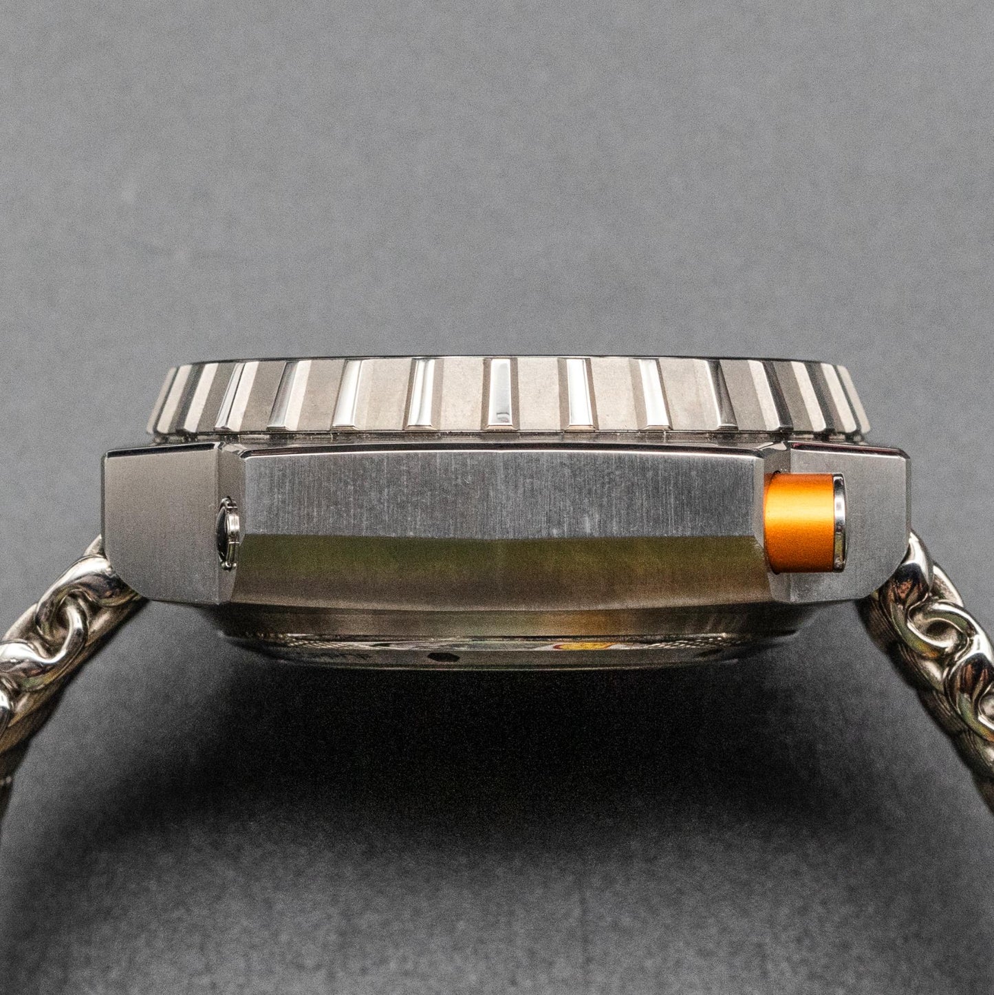Omega Seamaster Ploprof 1200M 2018 case side