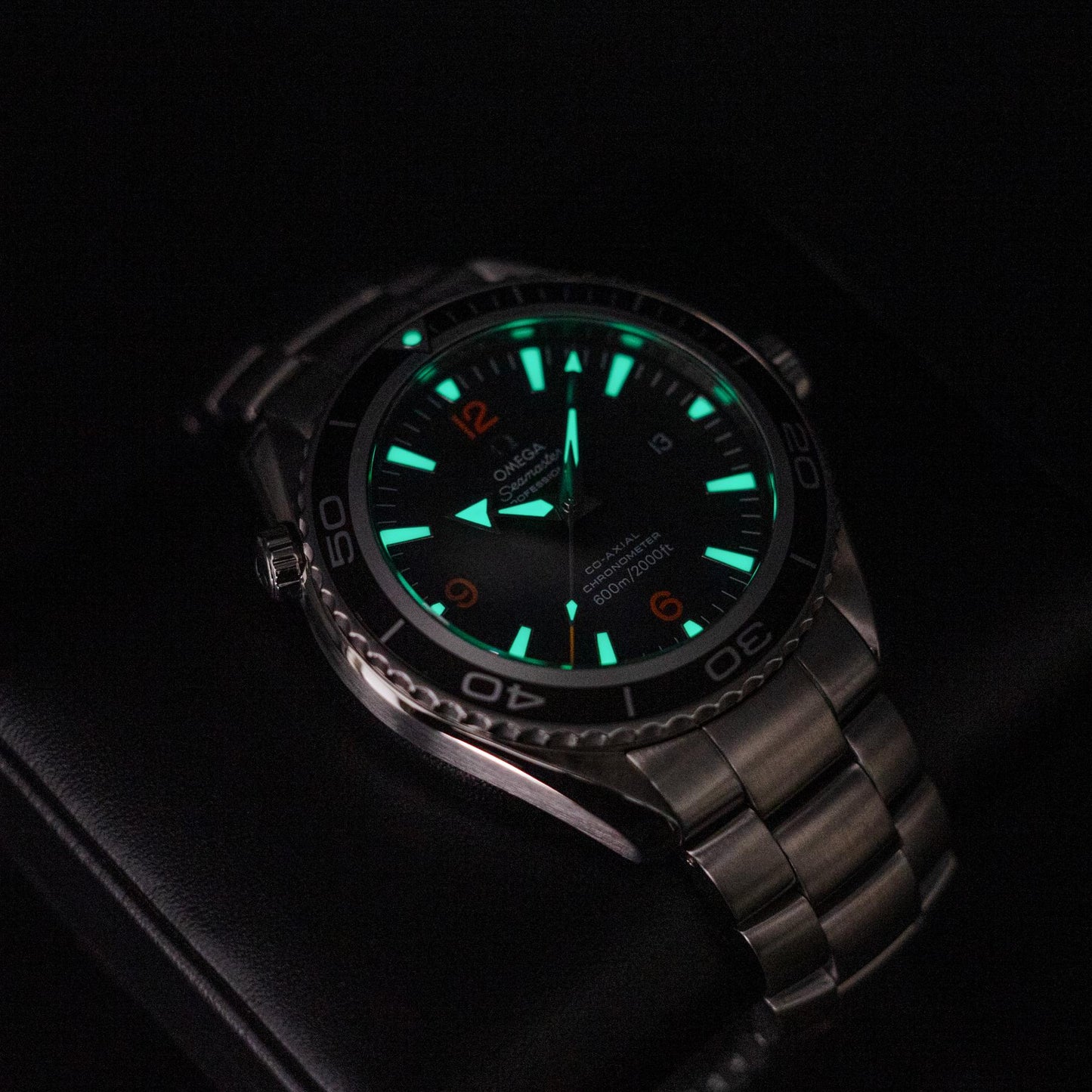 Omega Seamaster Planet Ocean 600M Co-Axial 2200.51.00 45.5mm Steel Black Dial