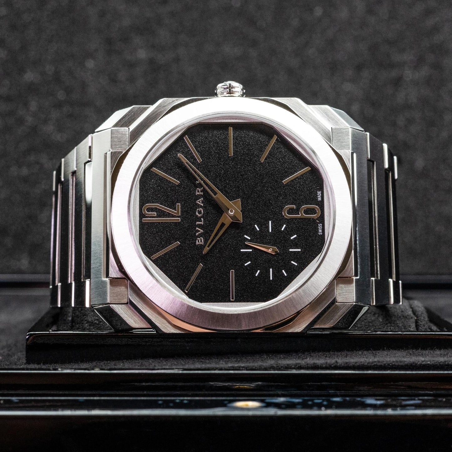 Bvlgari Octo Finissimo Automatic 103297 40mm Steel Black Dial Box Papers 2026