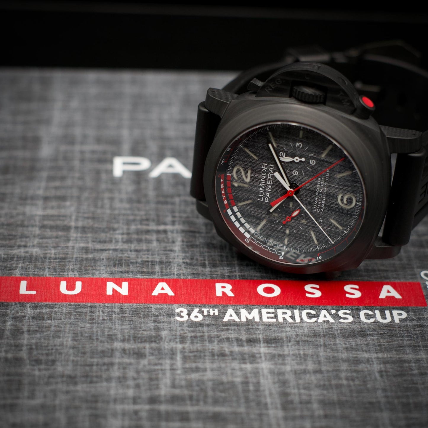 Panerai PAM01038 Luminor Luna Rossa Regatta Carbotech 47mm 2021 Full Set