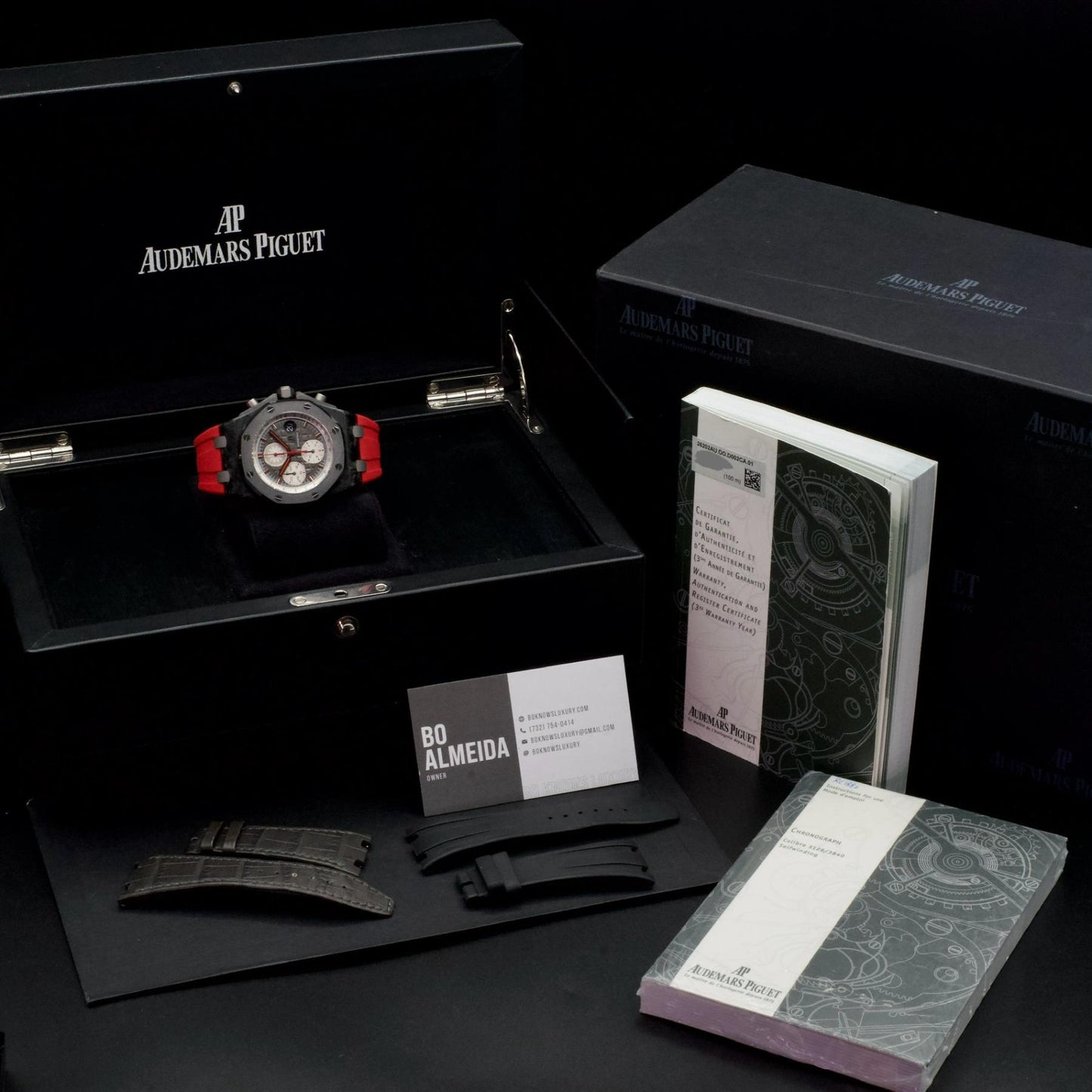 Audemars Piguet Royal Oak Offshore Chronograph Jarno Trulli Carbon box and paperwork