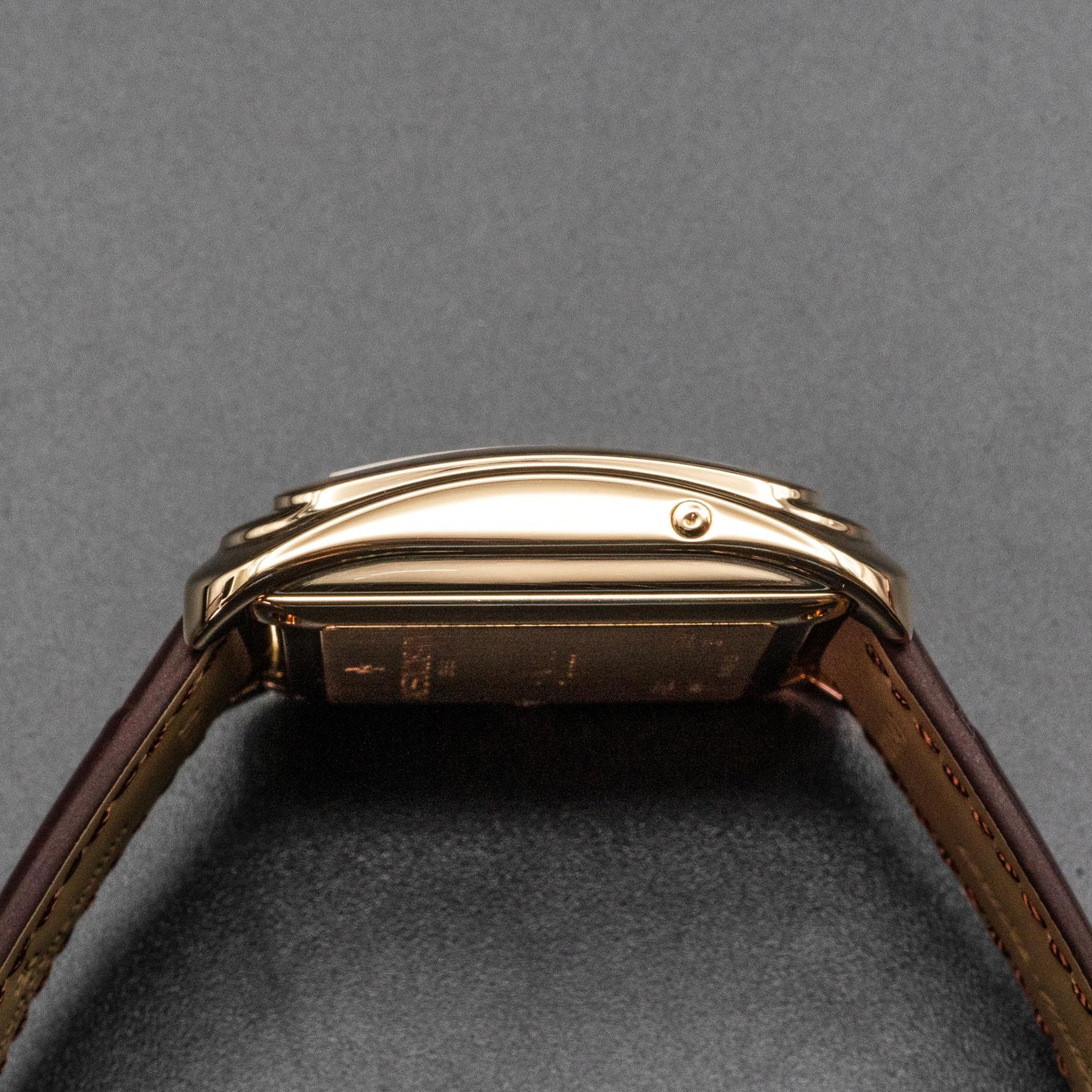 Vacheron Constantin Toledo 1952 47300 Rose Gold Silver Guilloche Dial Moonphase