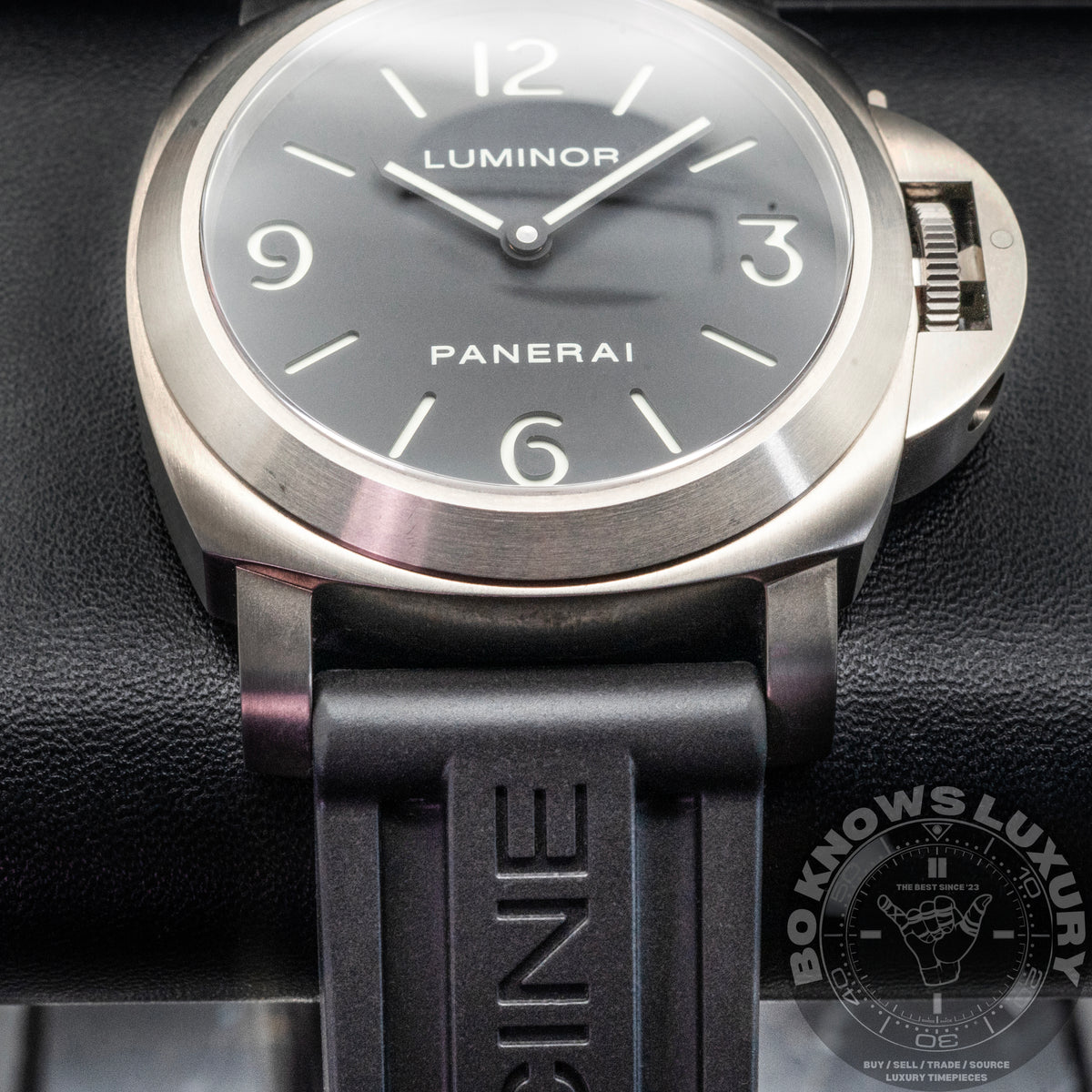 Panerai Luminor Base Titanio PAM00176 44mm Titanium Black Dial Box Papers 2015