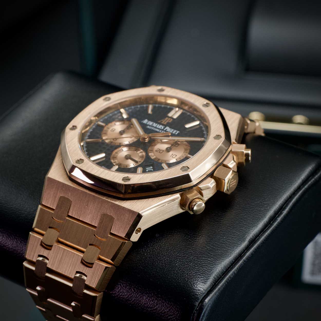 Audemars Piguet Royal Oak Chronograph 41 Rose Gold Blue Dial 26331OR 