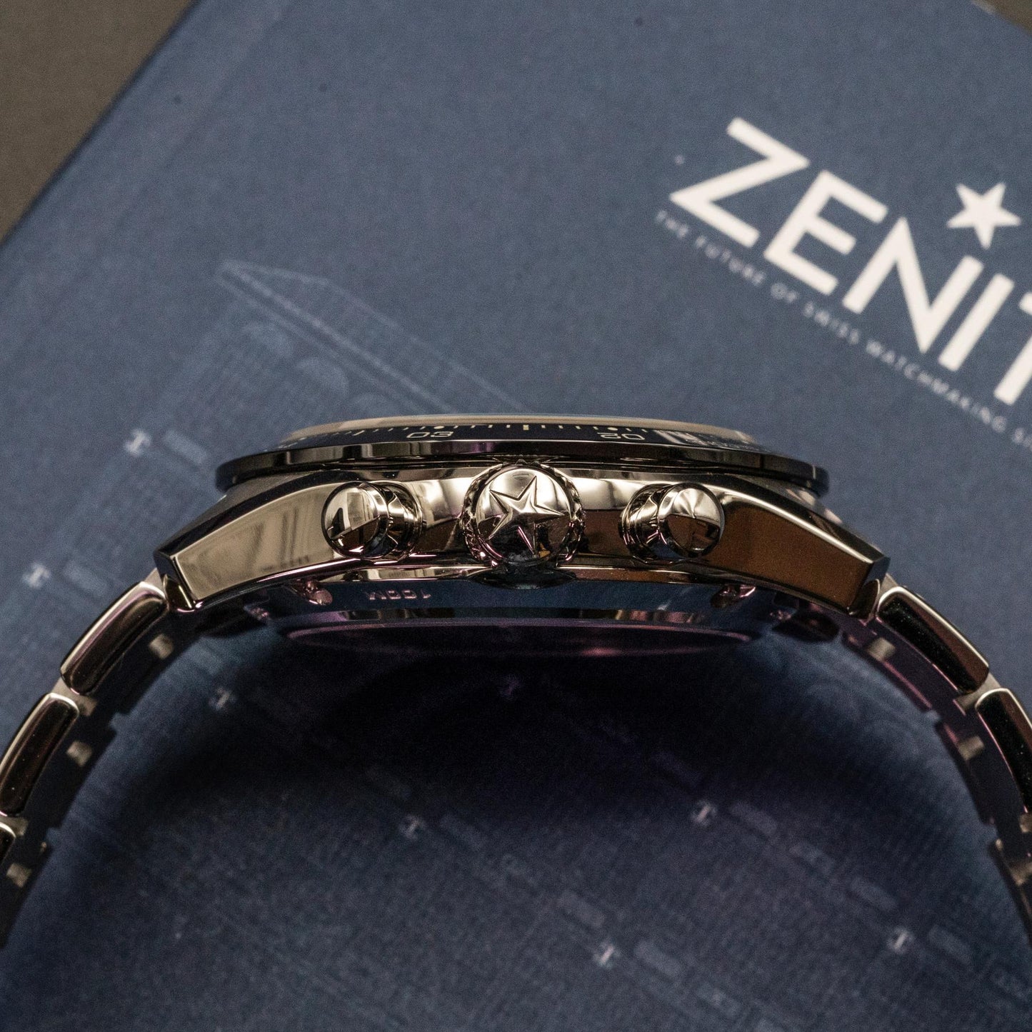 Zenith Chronomaster Sport 41mm El Primero Black Dial Box Papers 2021