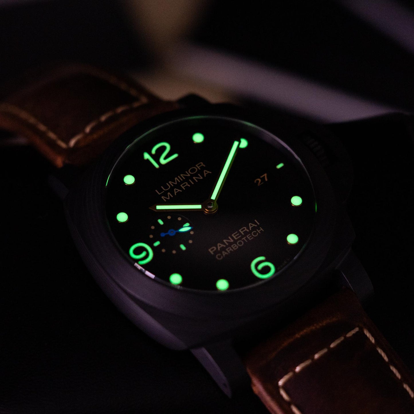 Panerai Luminor Marina 1950 Carbotech PAM00661 44mm Full Set Box Papers
