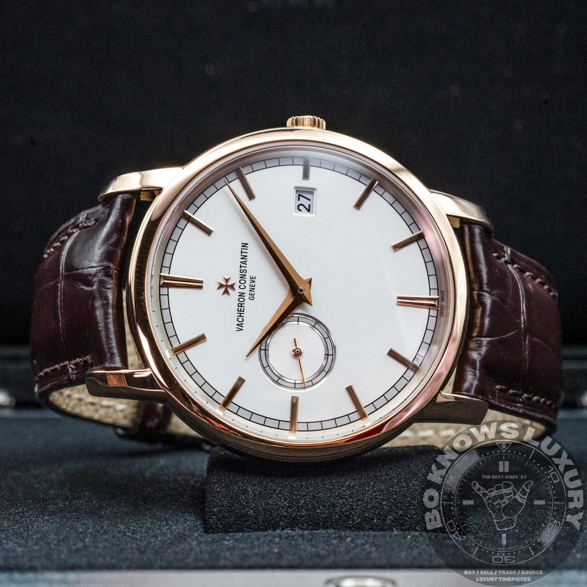 Vacheron Constantin Traditionnelle 87172/000R-9302 38mm Rose Gold Box Papers
