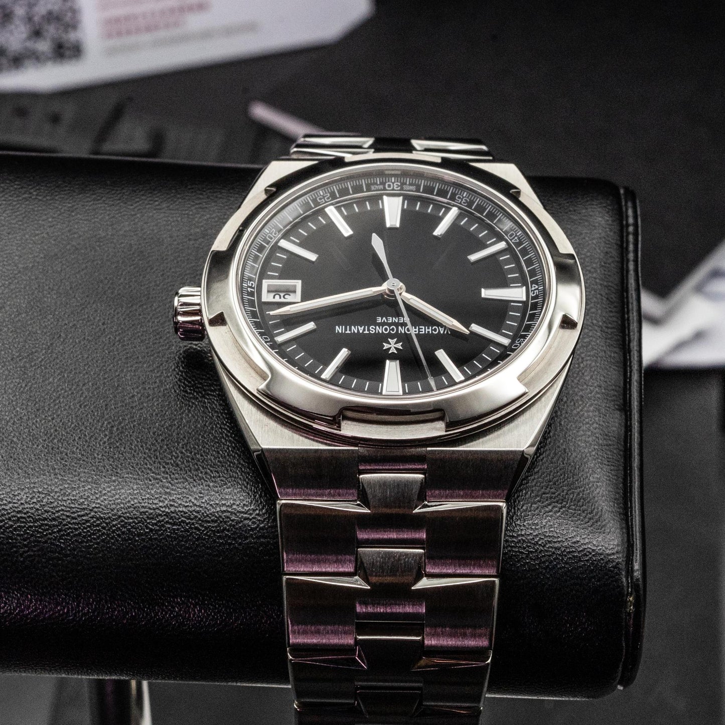 Vacheron Constantin Overseas 4500V/110A-B483 41mm Steel Black Box Papers 2022