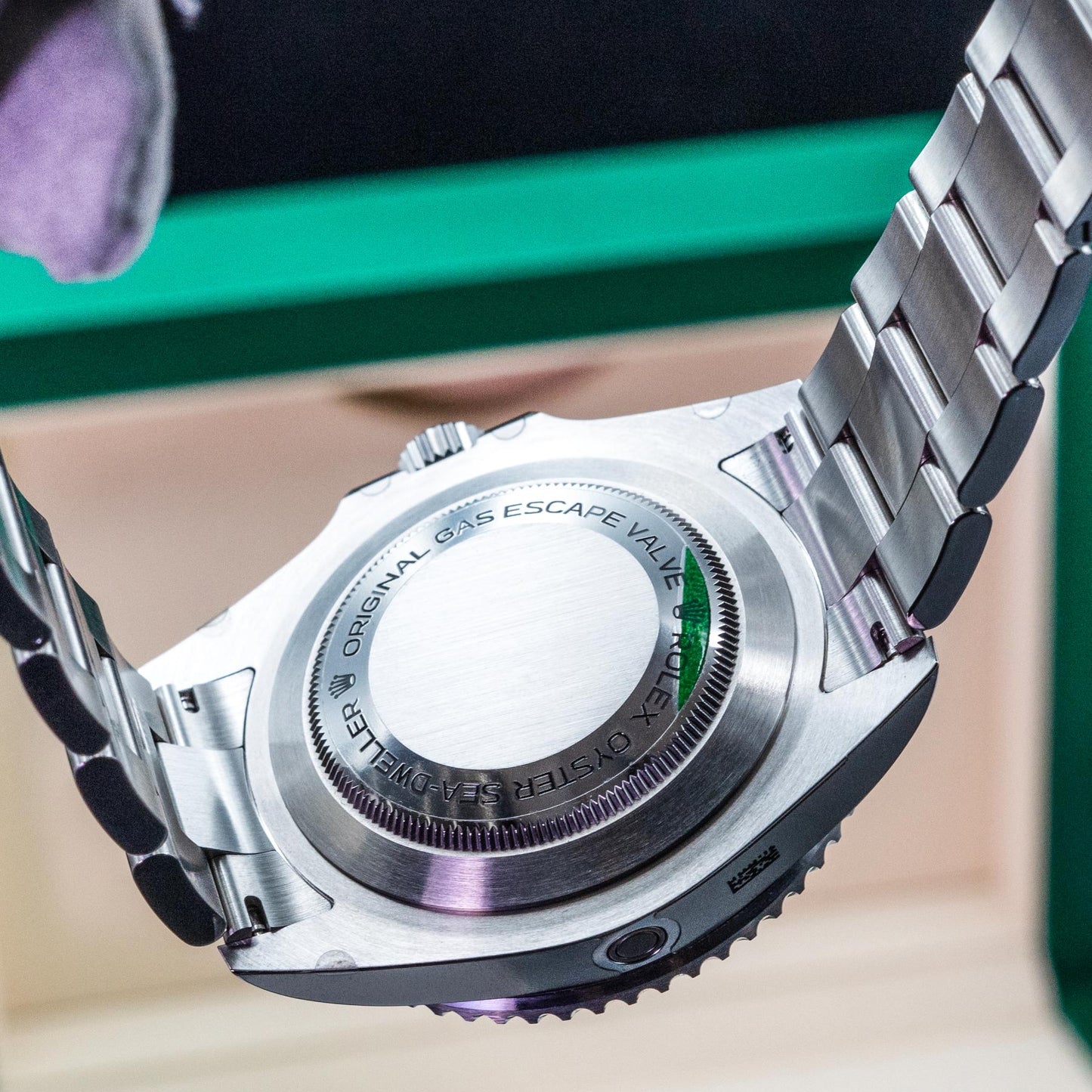 Rolex Sea-Dweller 126600 43mm Steel Black Red Dial Box Papers 2017