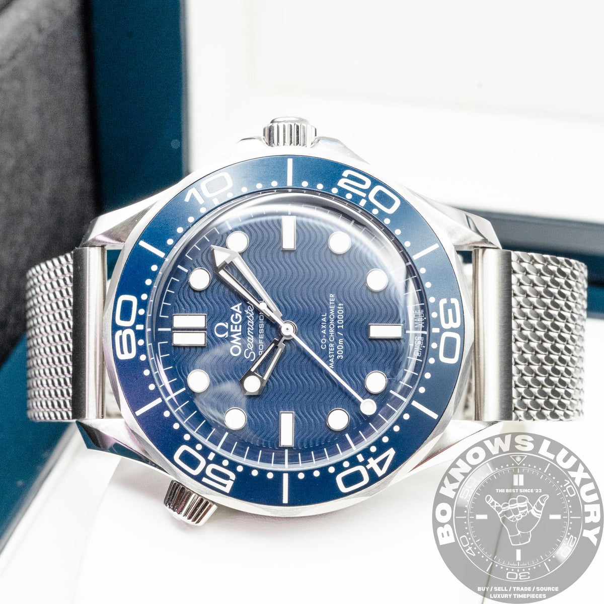 Omega Seamaster 300M James Bond 60th 210.30.42.20.03.002 Box Papers 2024