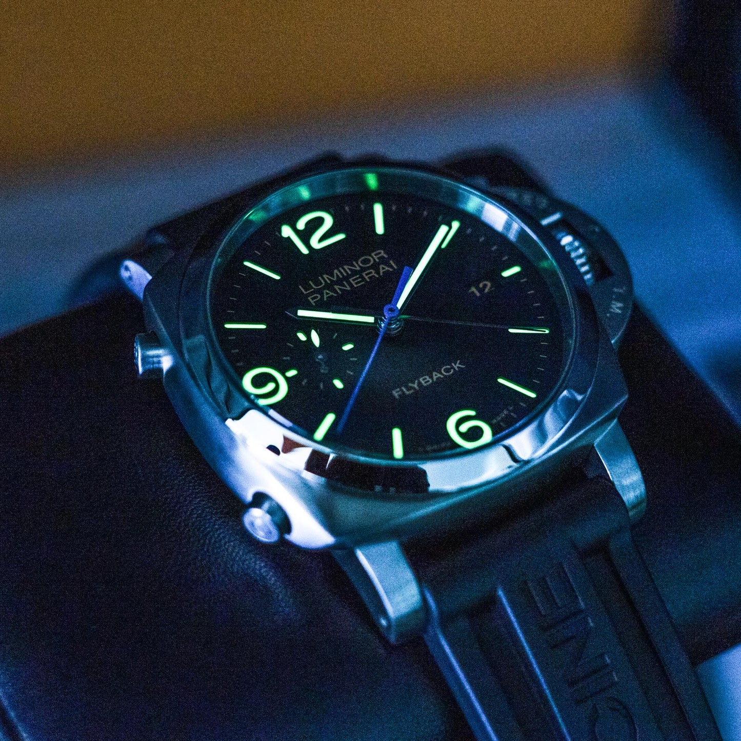Panerai Luminor 1950 Chrono Flyback PAM00524 44mm Lume