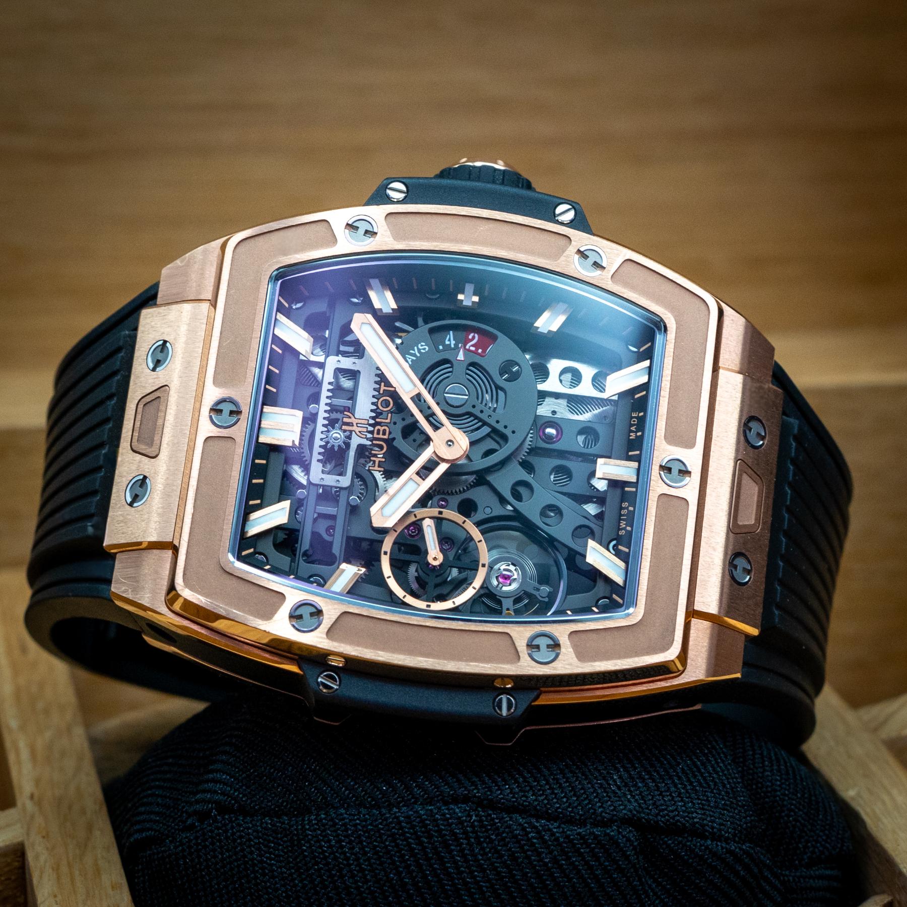 Hublot Spirit of Big Bang Meca-10 King Gold 614.OX.1180.RX 45 Box Papers 2022