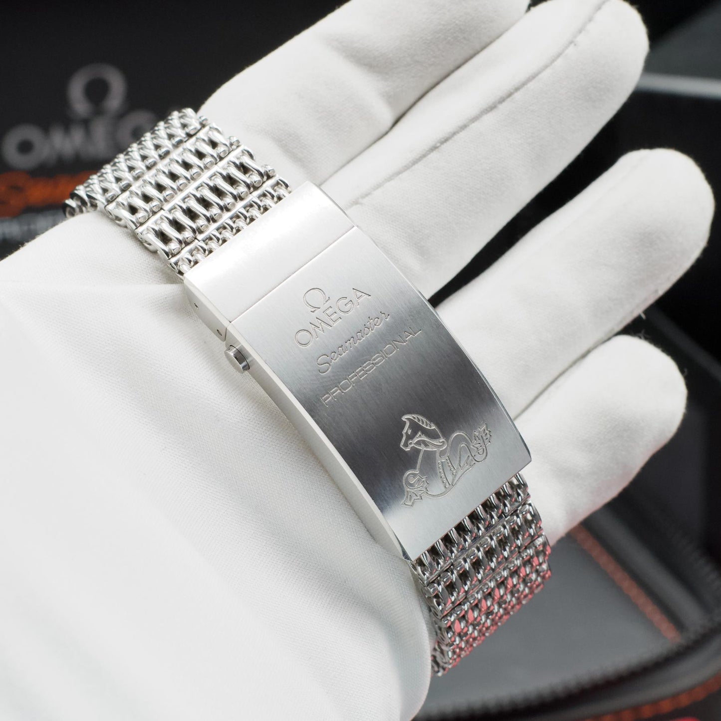 Omega Seamaster 1200m Ploprof 8500 Co-Axial Discontinued Lefty Stainless Steel