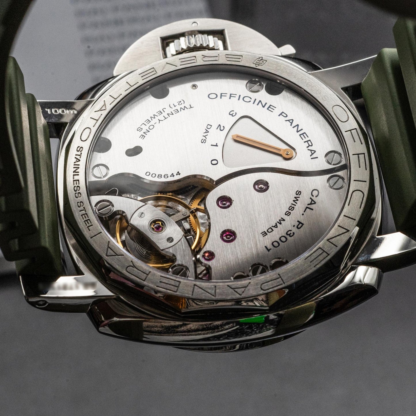 Panerai Luminor Marina 1950 PAM00422 47mm Manual Wind Black Dial Box Papers 2017