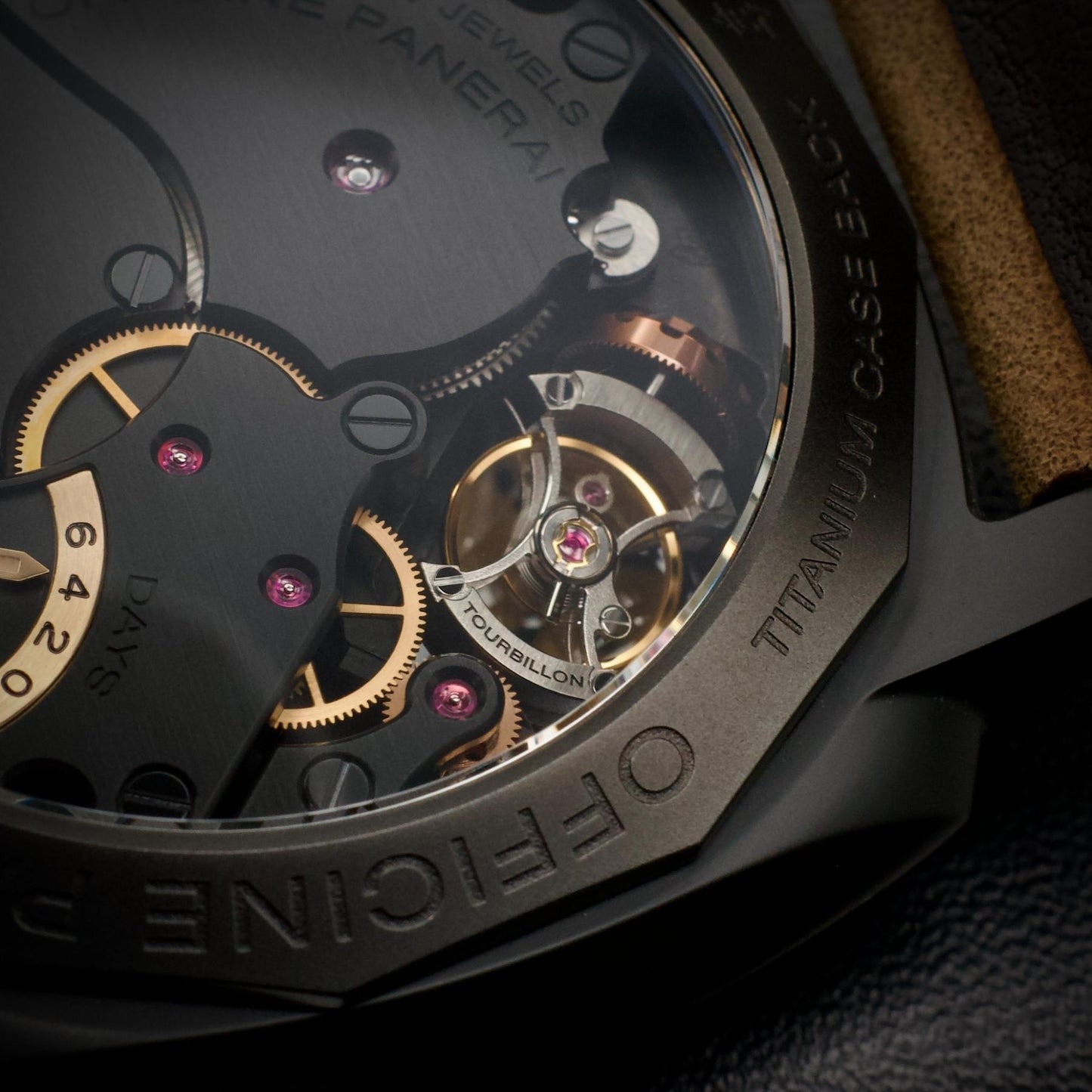 Panerai Luminor 1950 Tourbillon GMT PAM00396 48mm Ceramic Ltd 100 Pcs