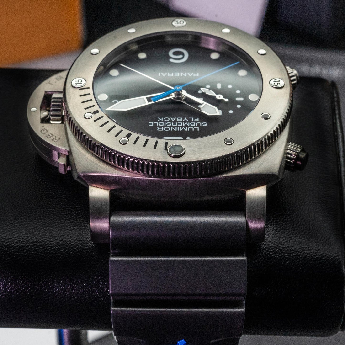 Panerai Luminor Submersible PAM00614 47mm Titanium Chrono Flyback 2016