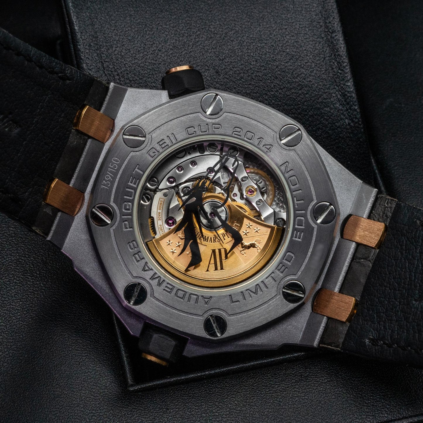 Audemars Piguet Royal Oak Offshore Diver QEII Cup 15709TR Tantalum Box Papers
