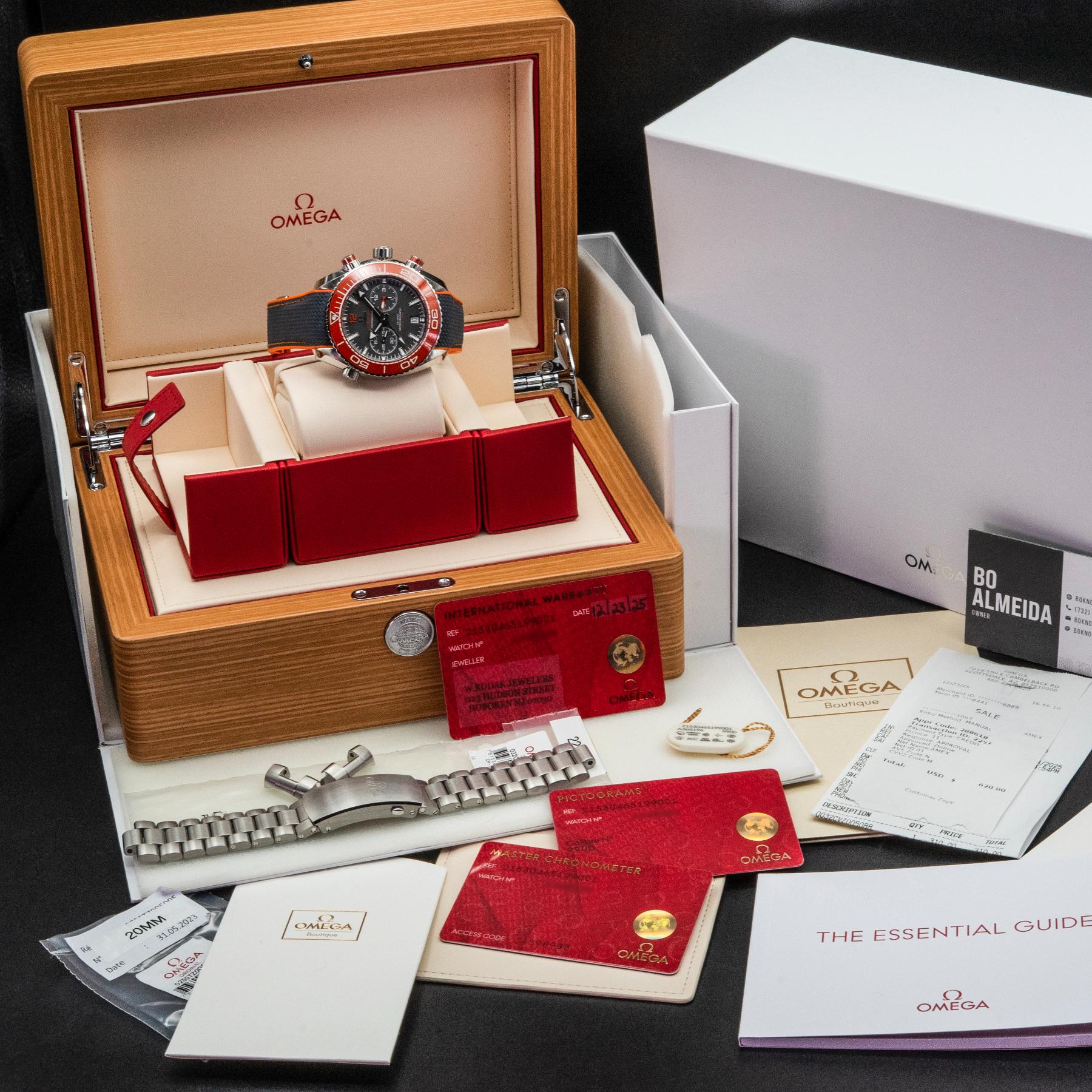 Omega Seamaster Planet Ocean 600M Chrono 215.30.46.51.99.001 Grey 45mm 2025