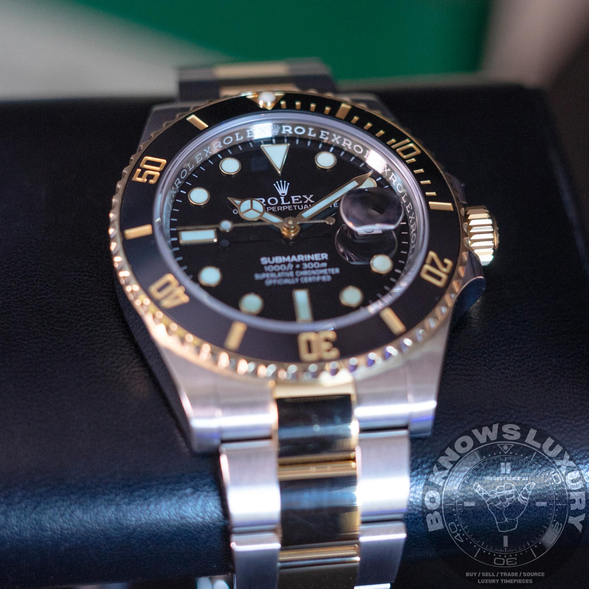 Rolex Submariner Date 126613LN 41mm Two Tone Gold Steel Black Box Papers 2022