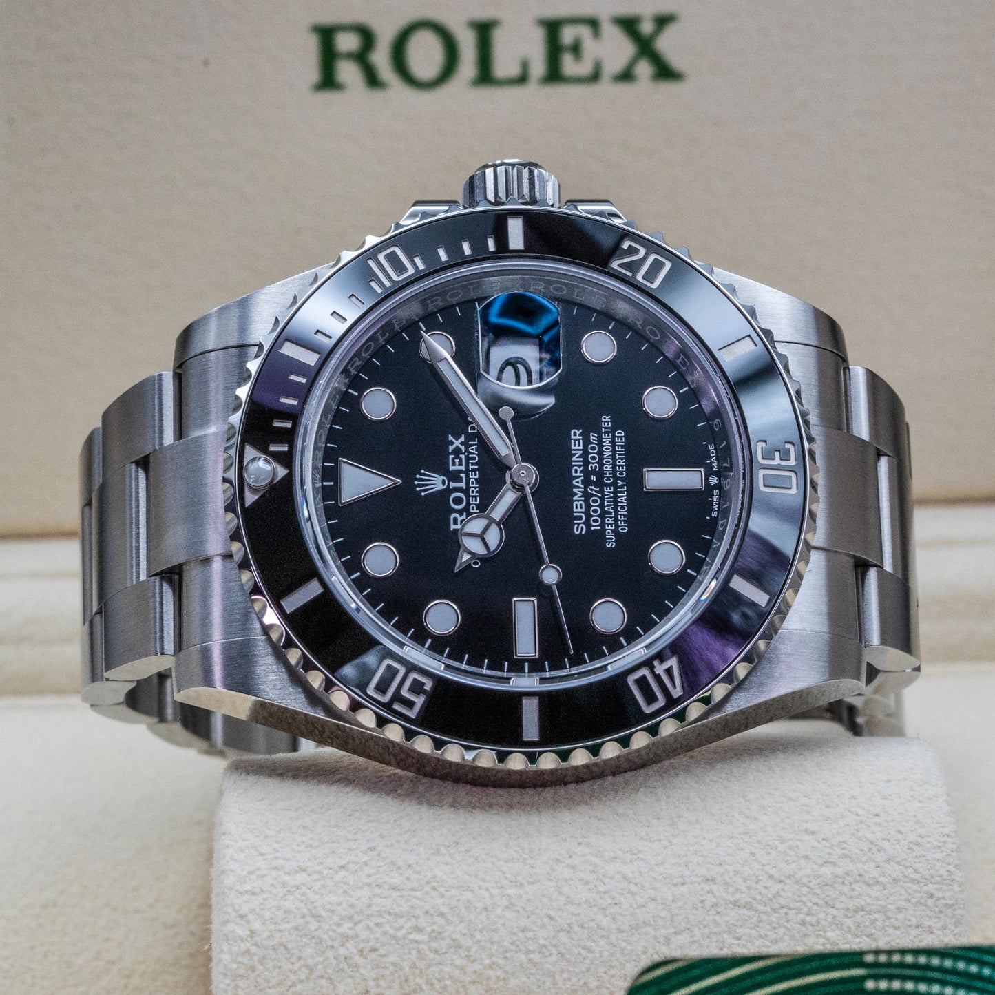Rolex Submariner Date 126610LN 41mm Steel Black Dial Box Papers 2023