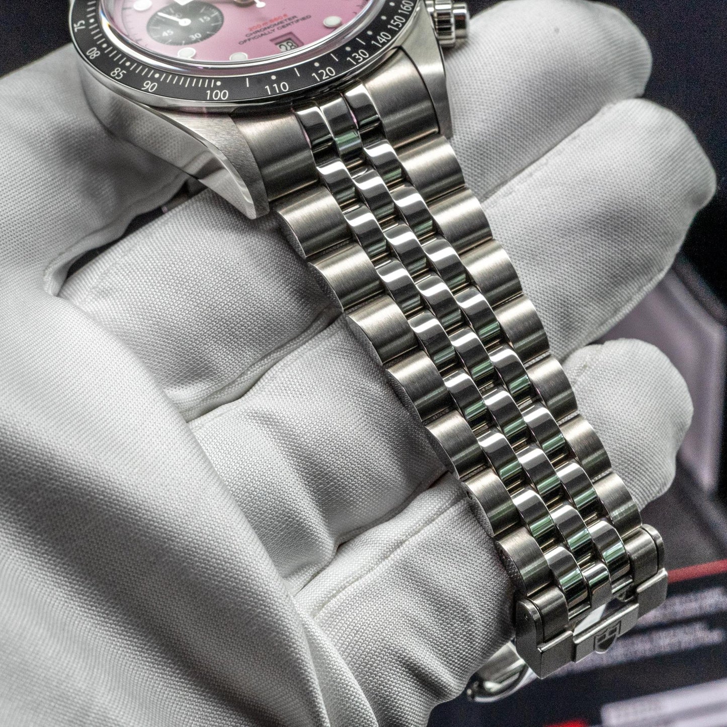 Tudor Black Bay Chrono Pink M79360N-0019 41mm Steel Box Papers 2024