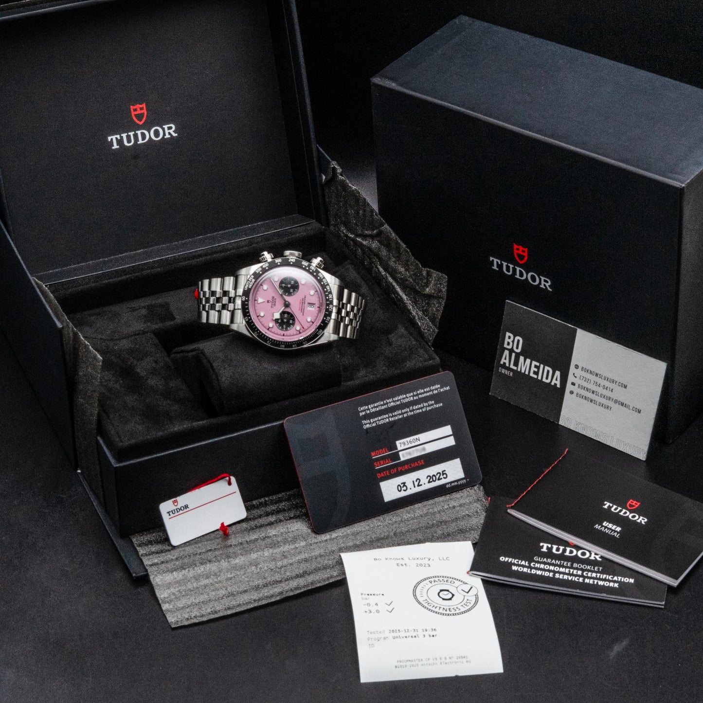 Tudor Black Bay Chrono M79360N-0019 Pink