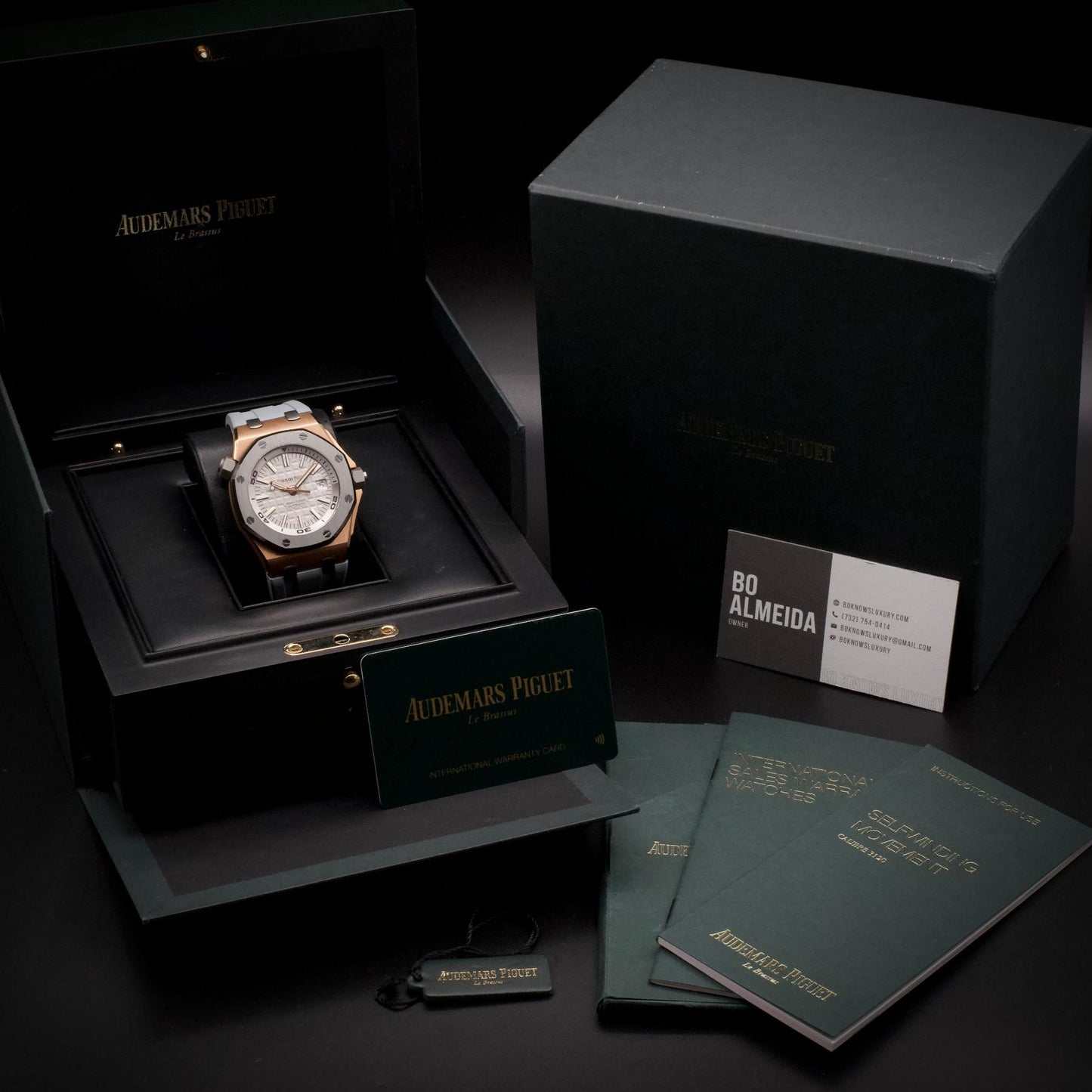 Audemars Piguet Royal Oak Offshore Diver Japan Diver 15711OI 42mm Rose Gold Grey Dial