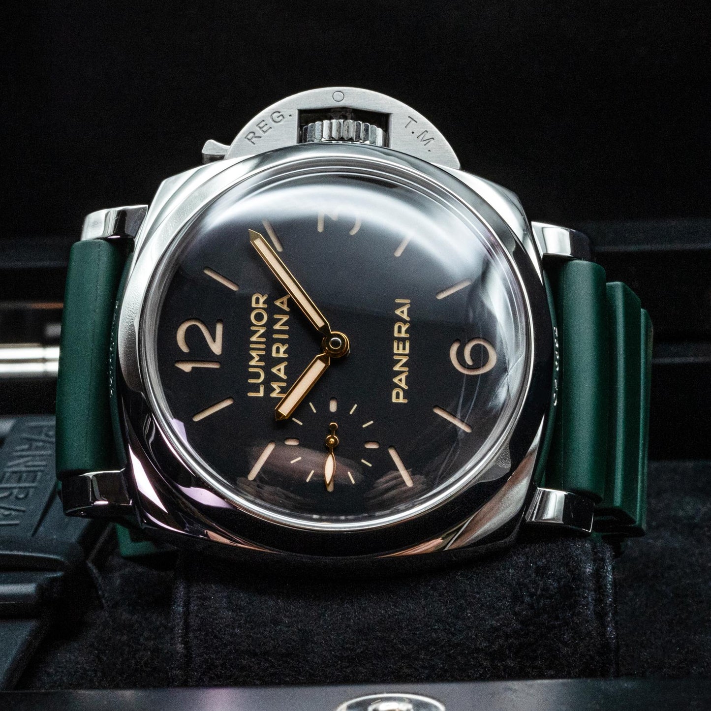 Panerai Luminor Marina 1950 3 Days PAM00422 47mm Steel Black Dial Papers 2014