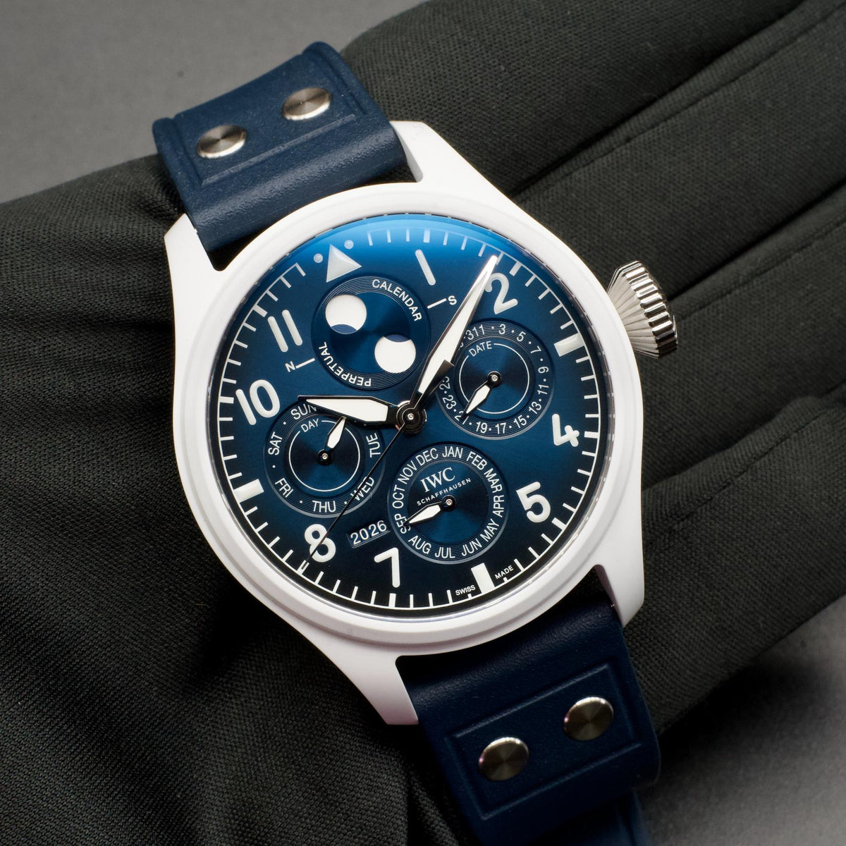 IWC Big Pilot Perpetual Calendar ProSet Le Petit Prince IW339601 Ceramic 43mm