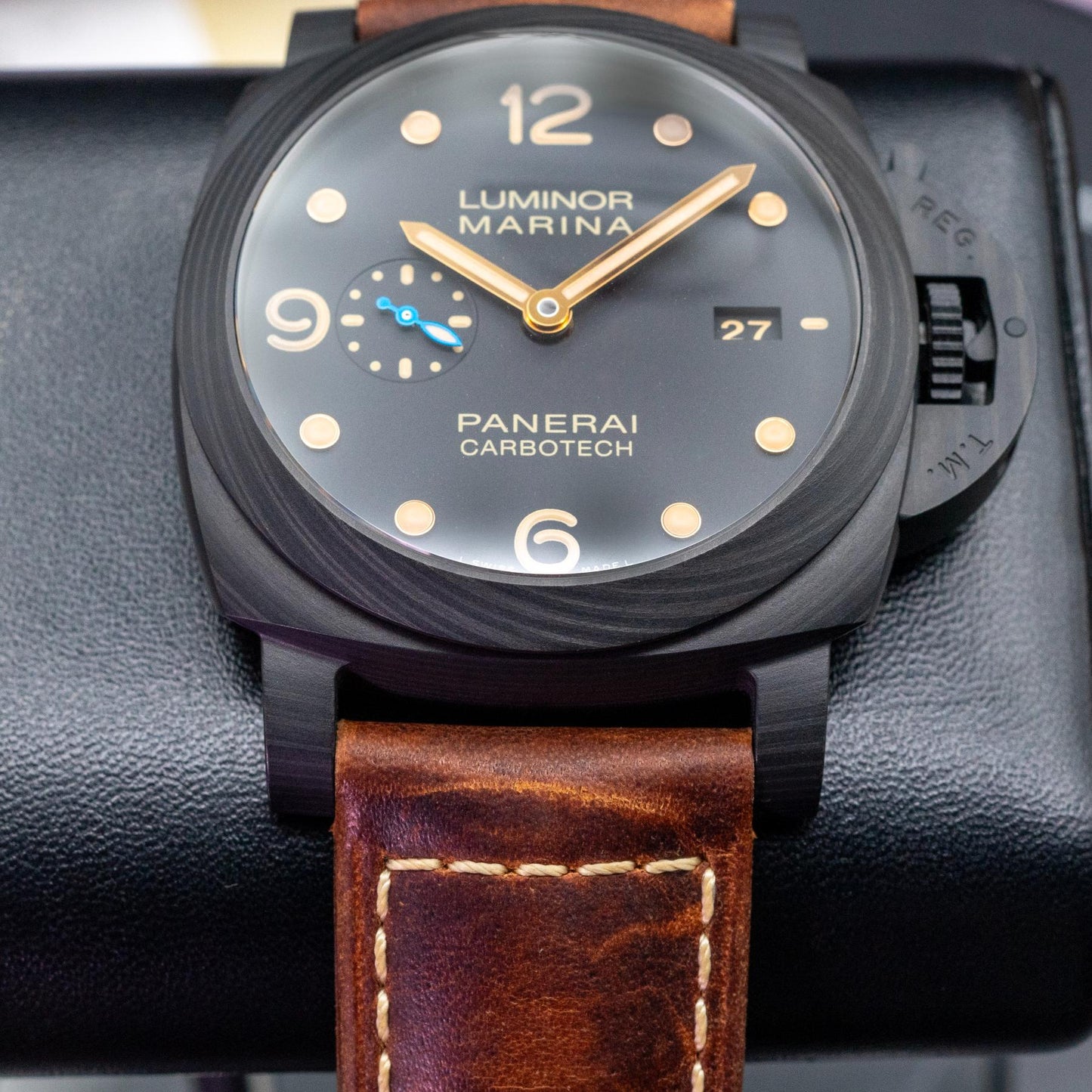Panerai Luminor Marina 1950 Carbotech PAM00661 44mm Full Set Box Papers
